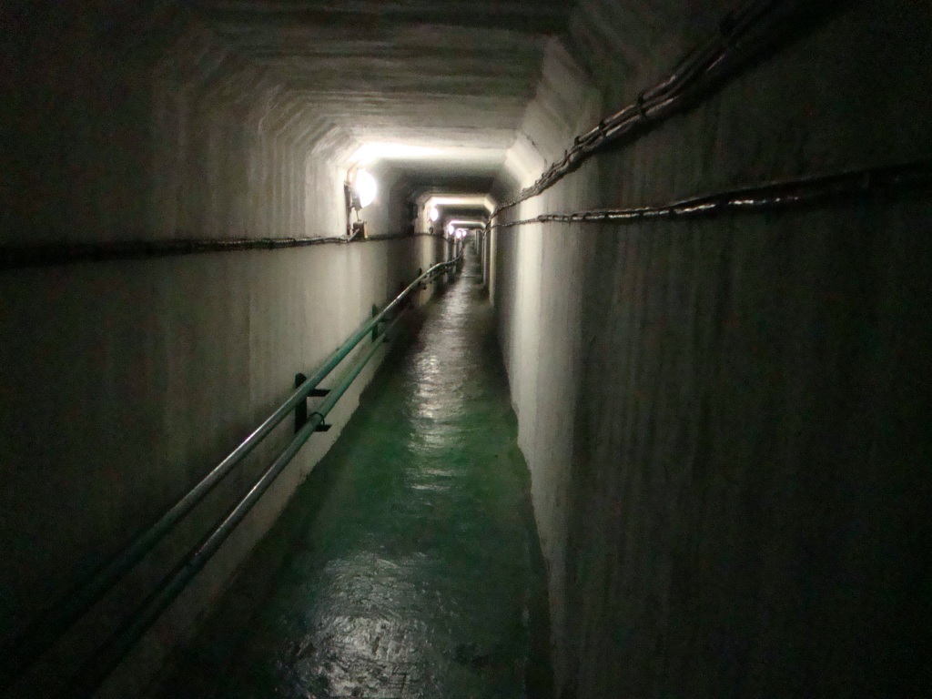 Undeground tunnel to LLC