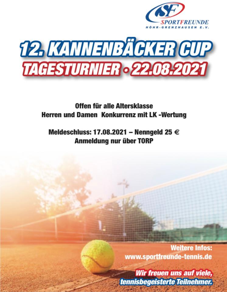 12. Kannenbäcker Cup 2021