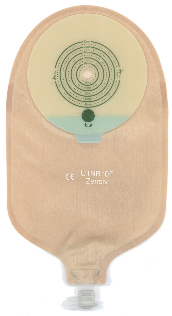 1-teilig Urostomie Transparent - OxMed