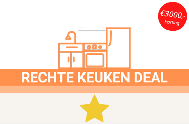 witte rechte keuken kopen in onze deal