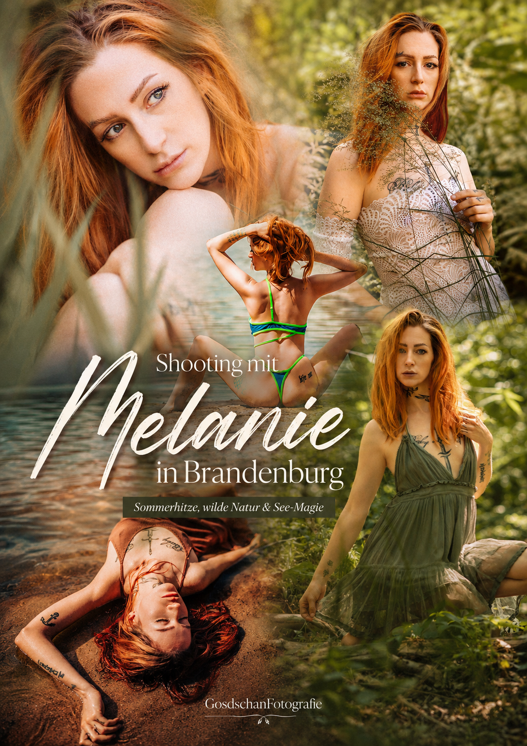 Wild, heiß und wunderschön – Melanie zwischen Wald, Wasser und Sommerlicht