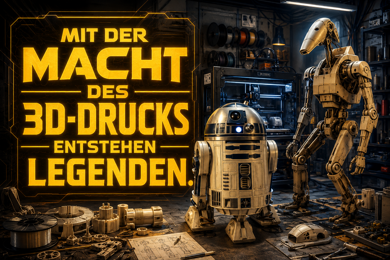 Mit der Macht des 3D-Drucks entstehen Legenden