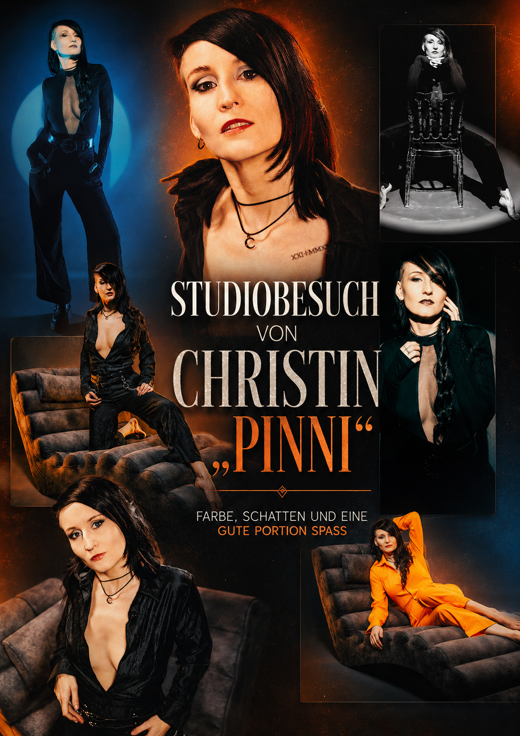Studiobesuch von Christin „Pinni“ – Farbe, Schatten und eine gute Portion Spaß