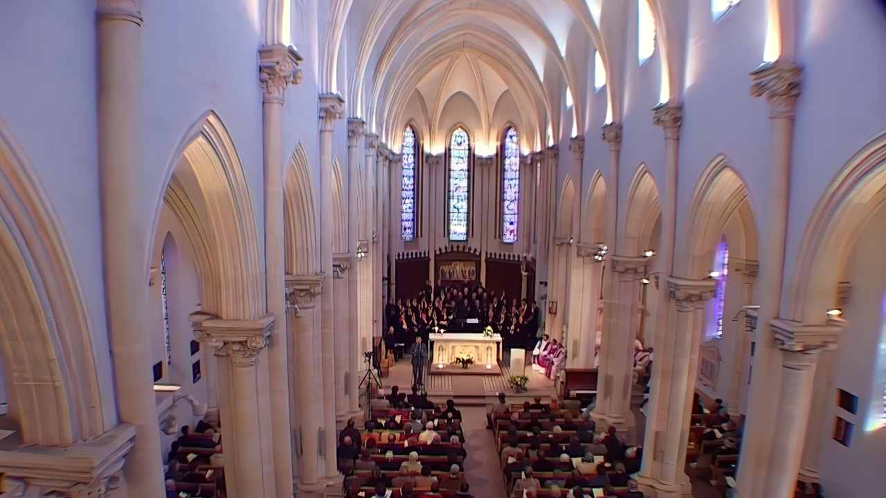 Nef de l'église de Savigny