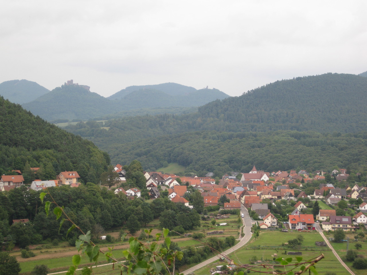 Wernersberg vom "Runden Hut" aus 