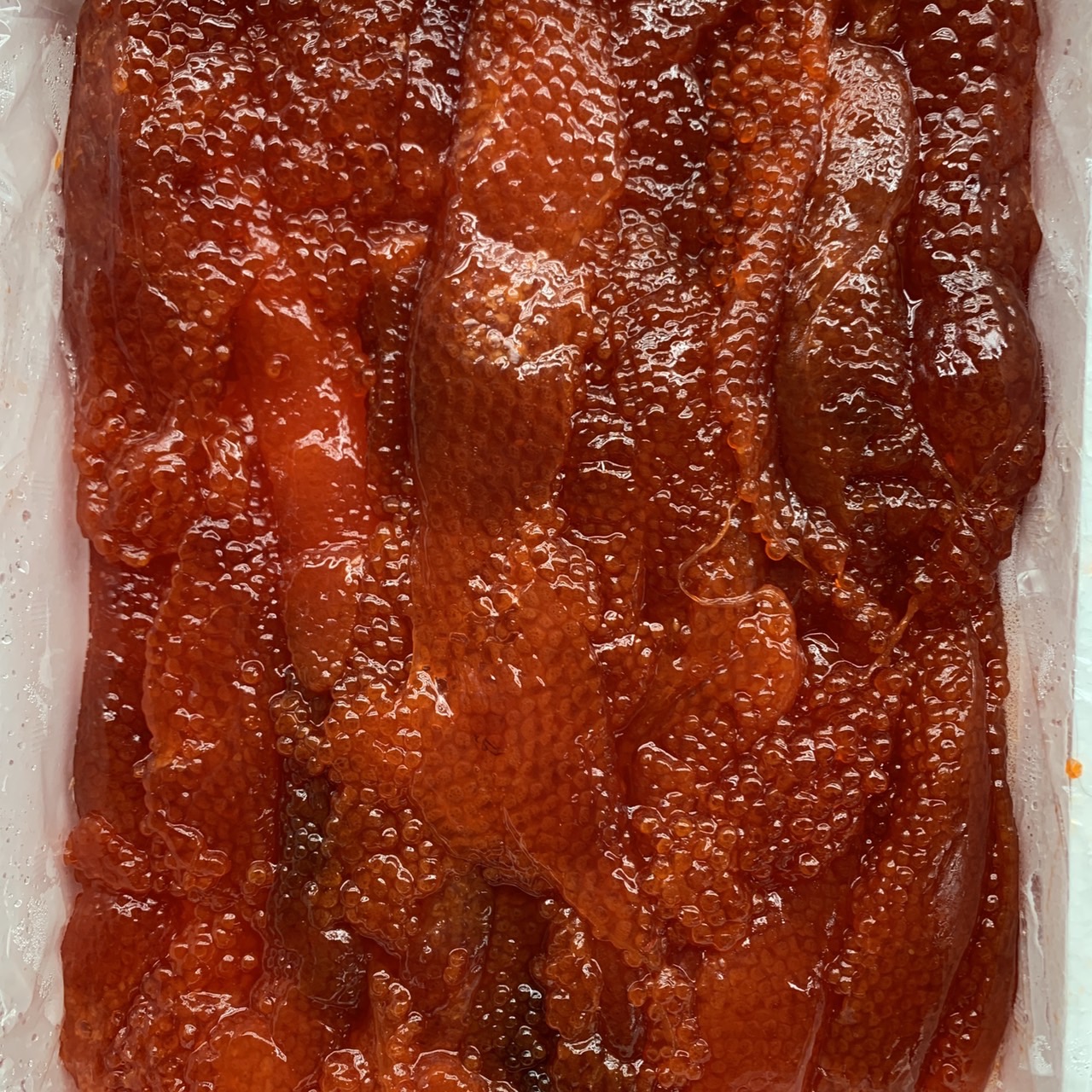 楽天市場】筋子 醤油漬け 400g 送料無料 天然紅鮭 紅子 紅鮭