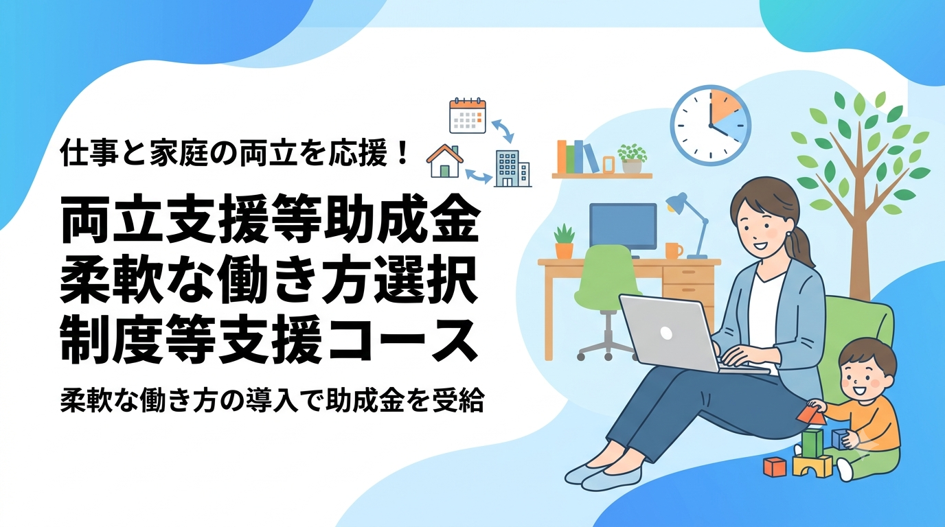 育児と仕事の両立制度を整備する企業への支援
