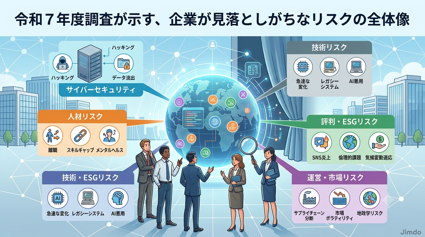 令和7年度調査が示す、企業が見落としがちなリスクの全体像