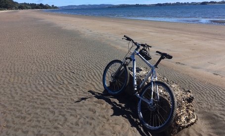 Mountain bike rental at Hostal Mundo Nuevo Ancud