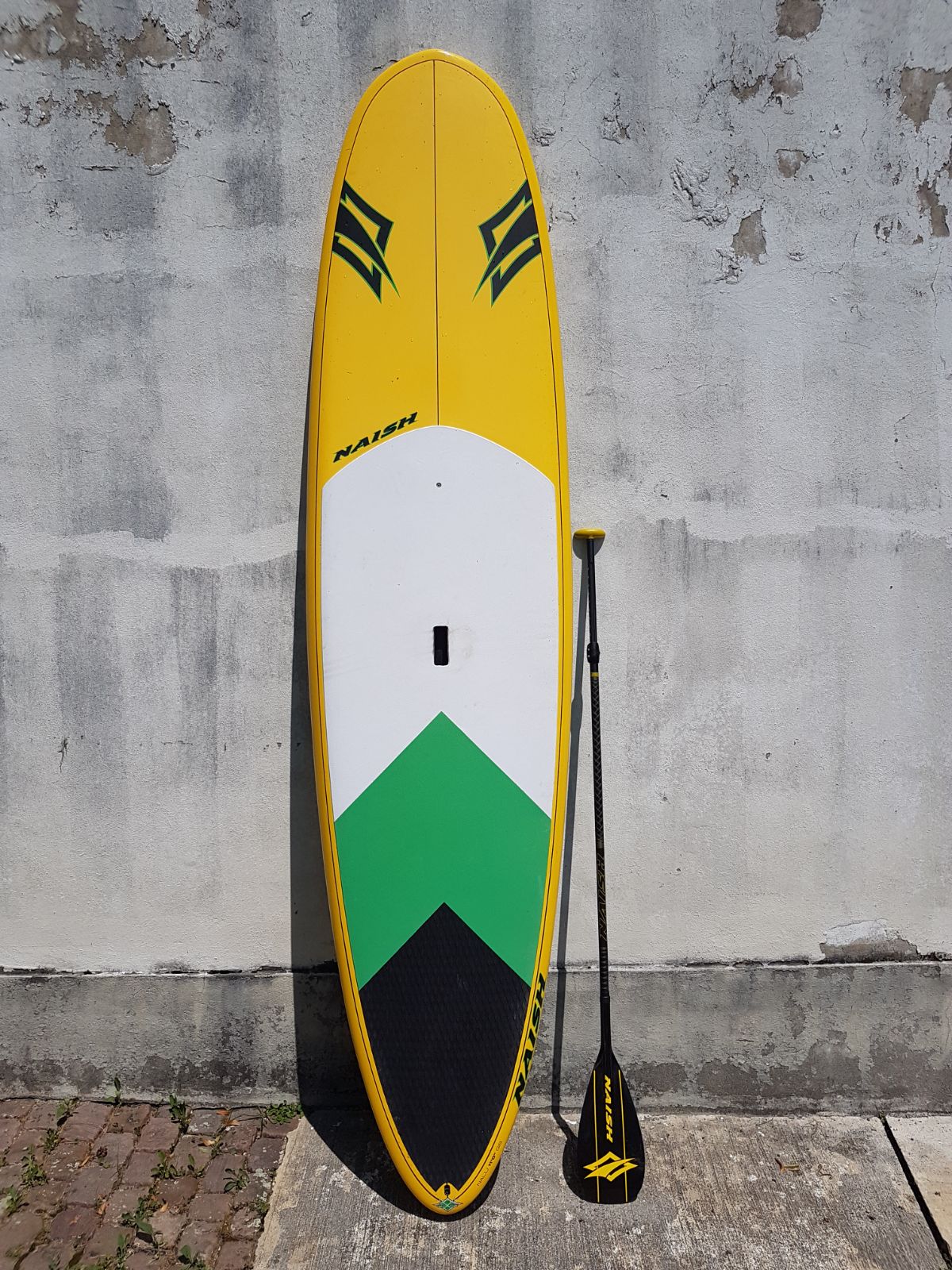 Naish Epoxy SUP 11"0 feet, mit Carbonpaddel (zweiteilig)