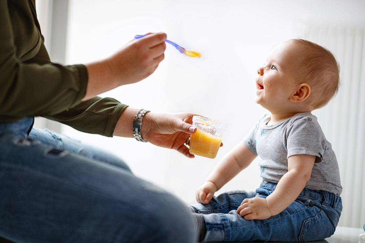 Säuglinge werden häufig zu süß ernährt