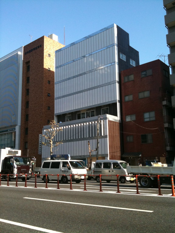 診療所の入っているビル