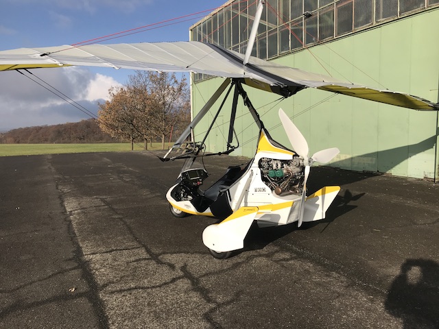 Drachentrike Ausbildung am Flugplatz Höxter