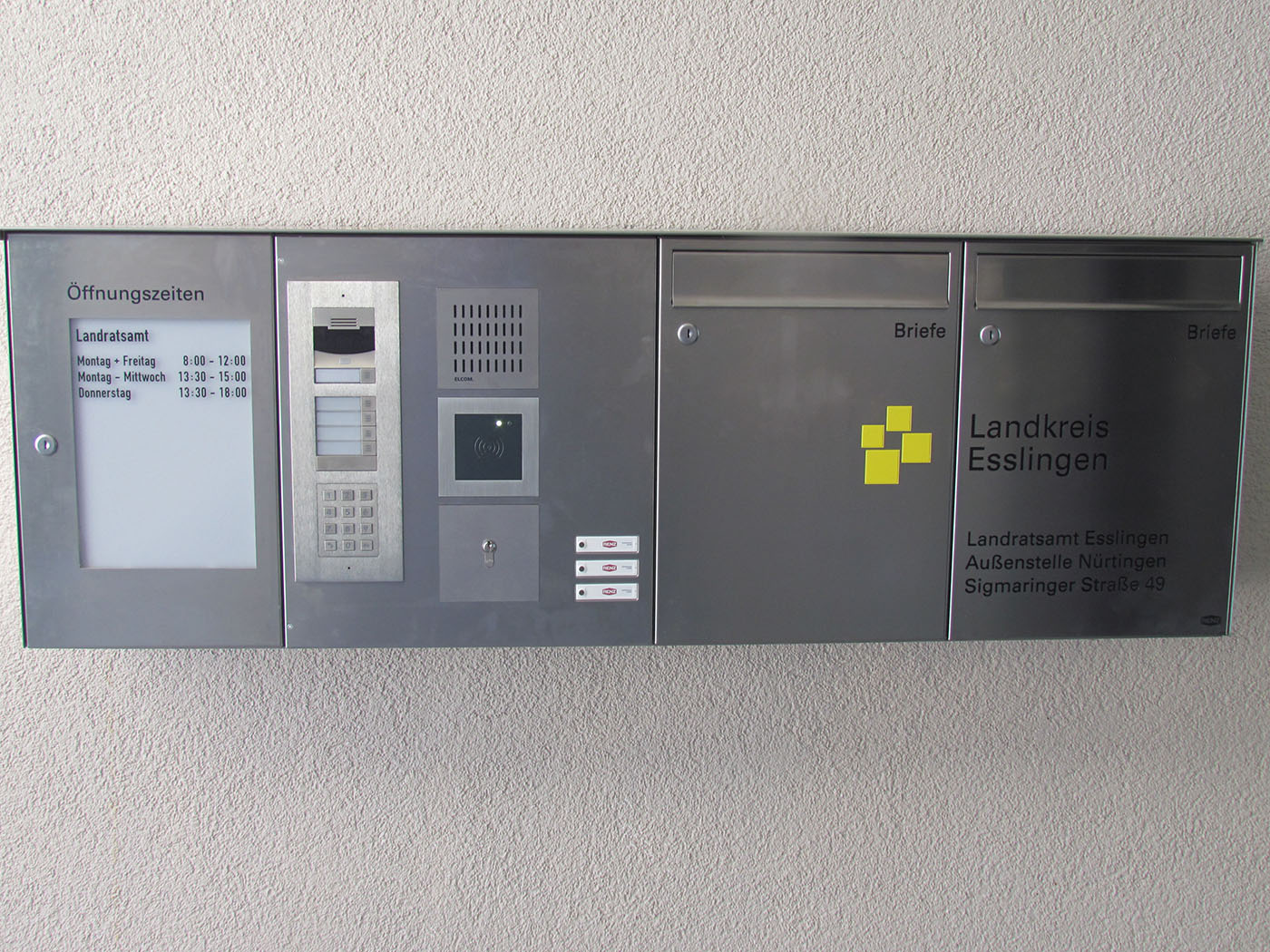 bildet mit "Arbeiten" eine harmonische Verbindung . . .