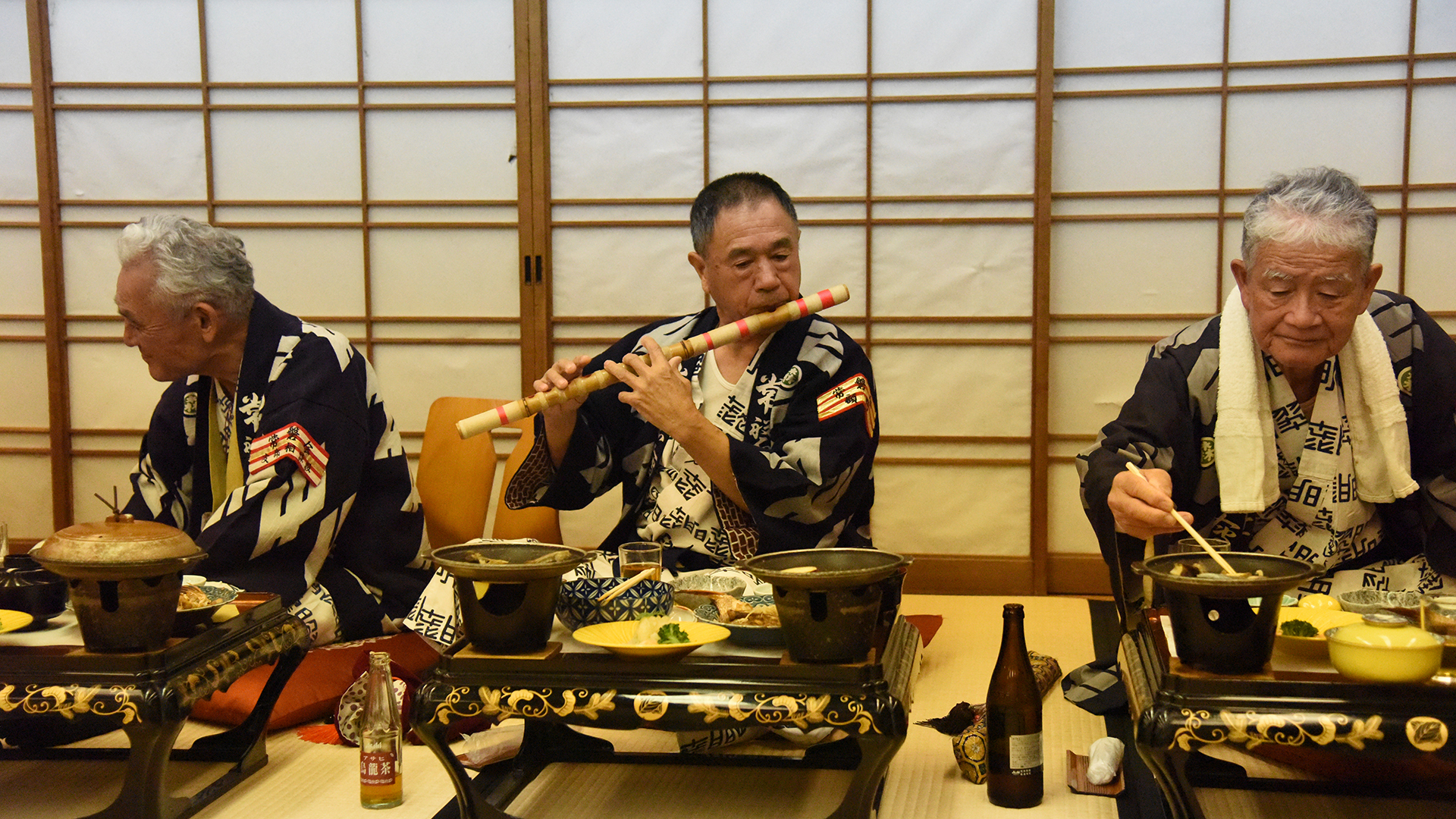 山中温泉にて宴会