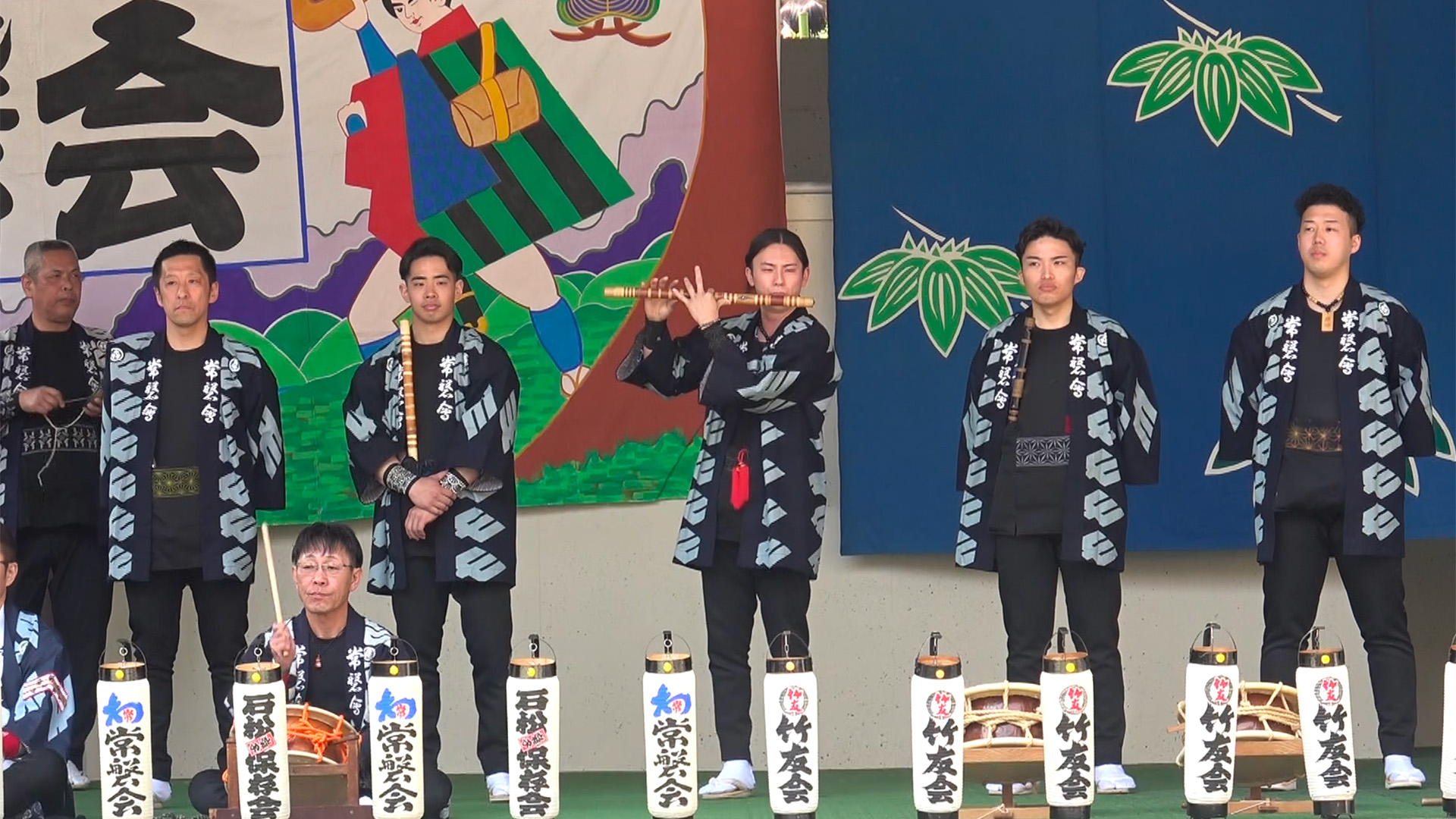 常磐会新加入者笛披露