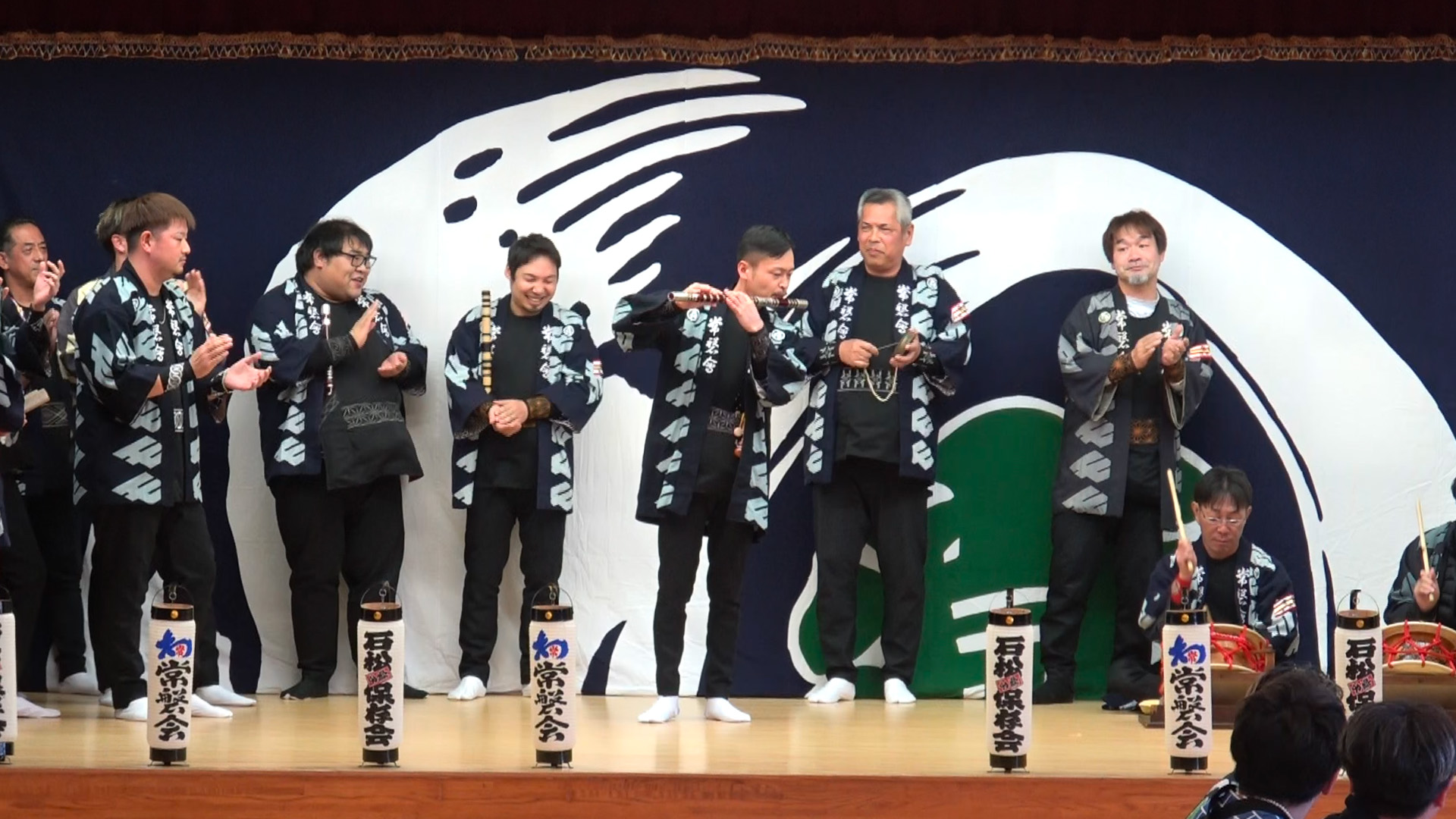 余興「周智支部・掛川支部」