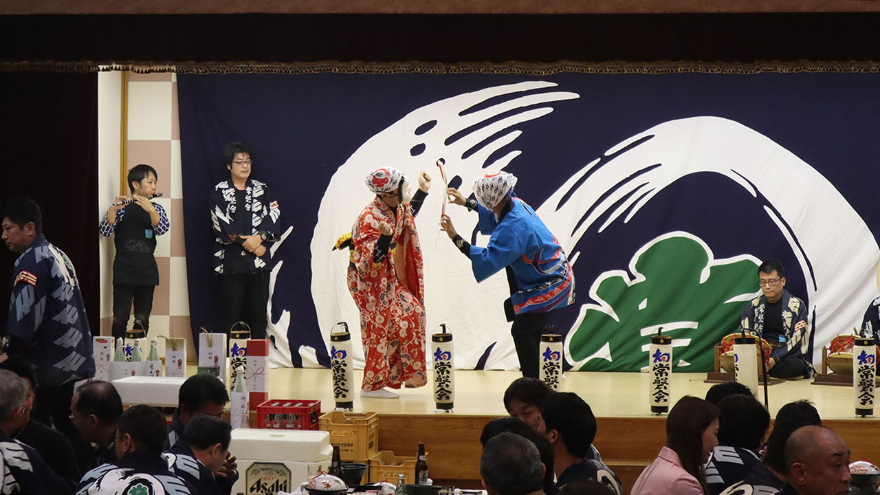 正会員・藤間流手古舞披露