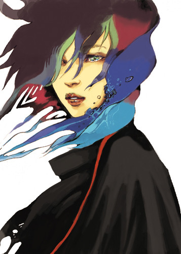 Water Hair/Photoshop鉛筆