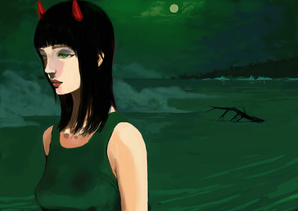 鬼娘/Photoshop