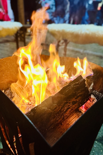 Feuerkörbe sorgen für Flair