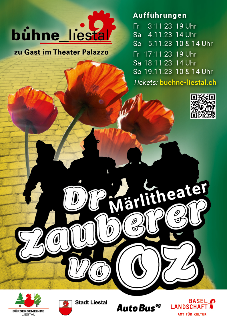 Plakat-Design Theater der bühne Liestal