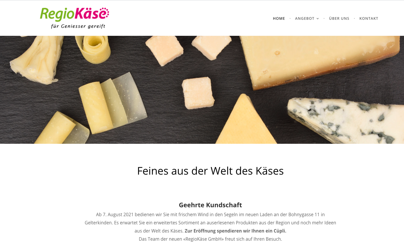 Regiokäse GmbH – Für Geniesser gereift