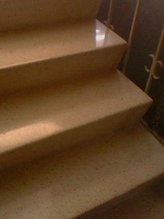 Abrillantado de escaleras-después de.