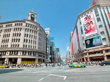 Wako Department Store, Ginza Street.