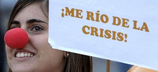 A pesar de todo...con humor.