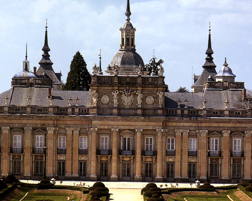 Palacio de La Granja de Juvara y Sacchetti.