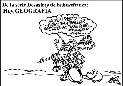 Humor geográfico de Forges.