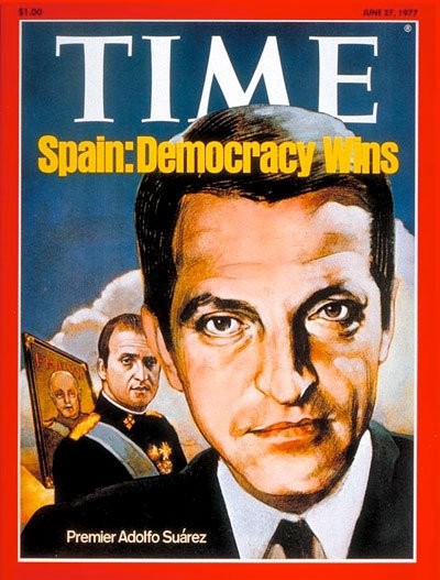 Suárez, desde el Movimiento a la Democracia.