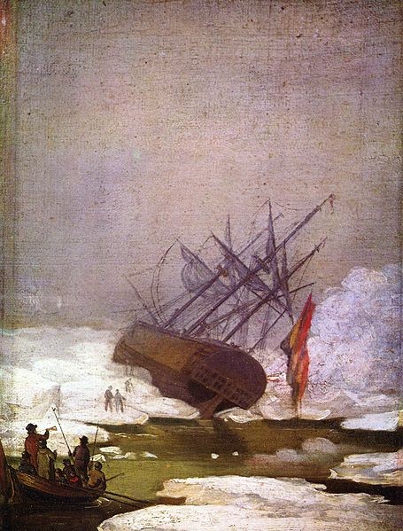 El naufragio del navío Esperanza, de Friedrich