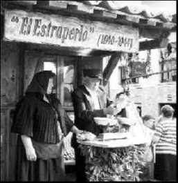 El estraperlo.Fenómeno social y económico de la autarquía.