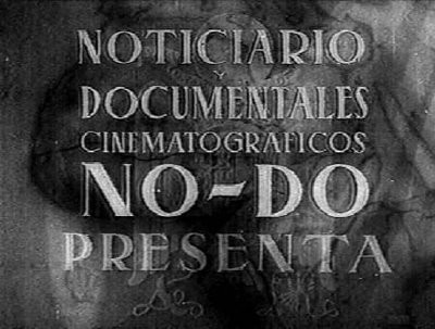Noticiario Documental creado en 1943.