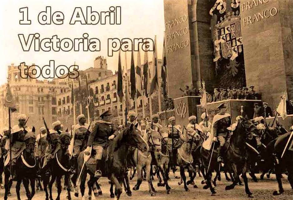 El desfile de la victoria.
