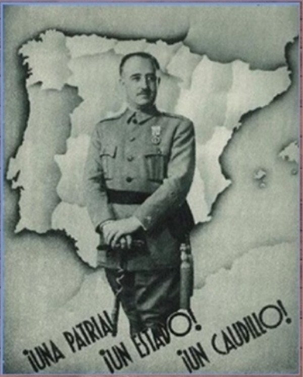 Franco como encarnación de la Patria.