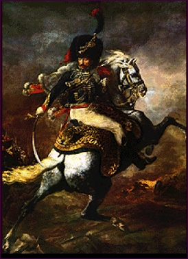 Théodore Gericault. Oficial de húsares.