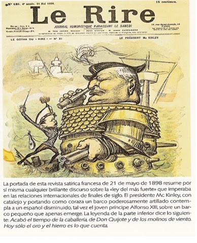 Conflicto desigual: EE.UU.-España.