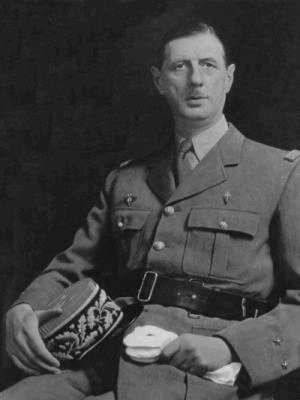 El general De Gaulle.