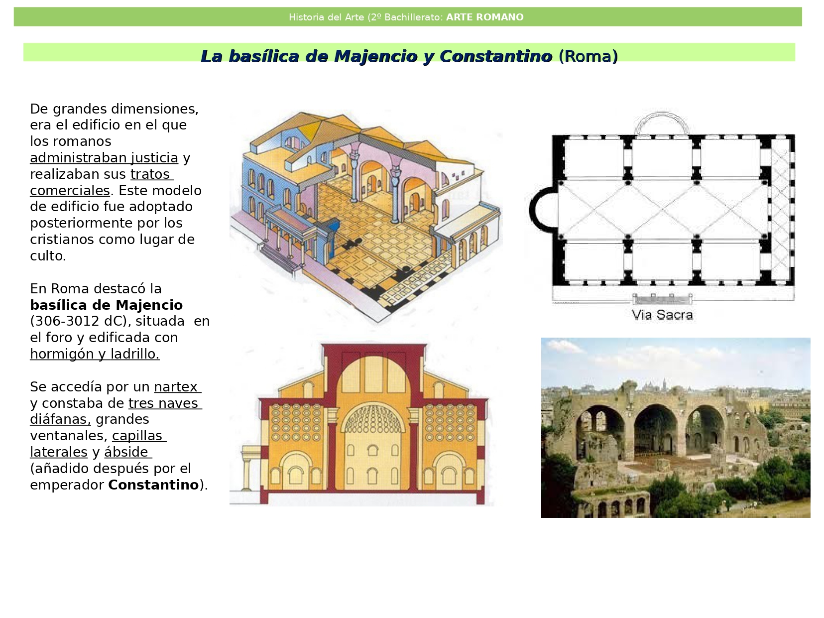 Arte Romano En Presentaciones Recursos De Geografía E Historia