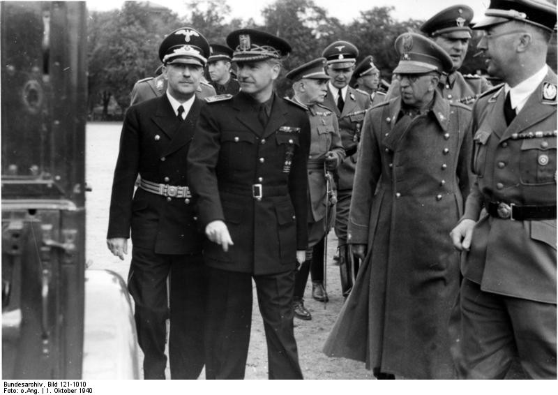 Serrano Suñer con Himmler