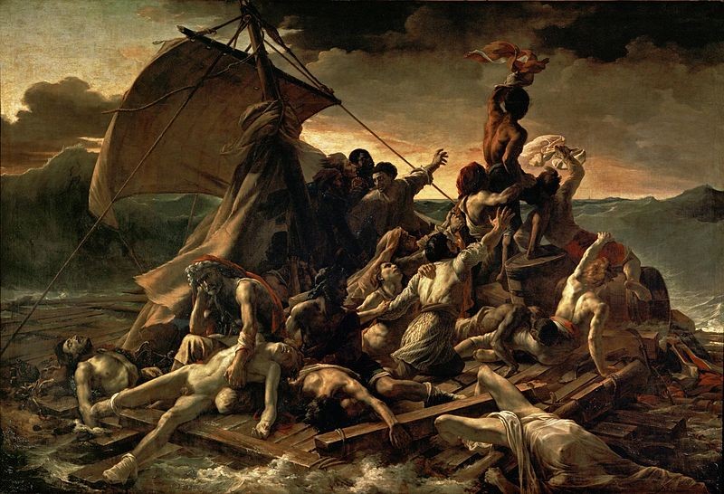 La balsa de la Medusa, Géricault.1819