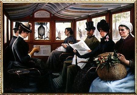 El omnibús de Delondre 1880.