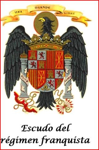 ¡¡¡OJO, escudo franquista!!!...casi un "calco" del escudo de los RR.CC.