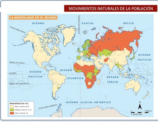 LA MORTALIDAD EN EL MUNDO.