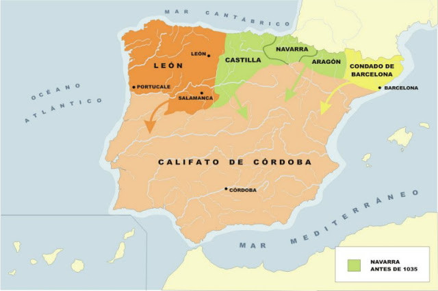Reinos Cristianos Siglo X-XI / Califato de Córdoba. Siglo X- XI   