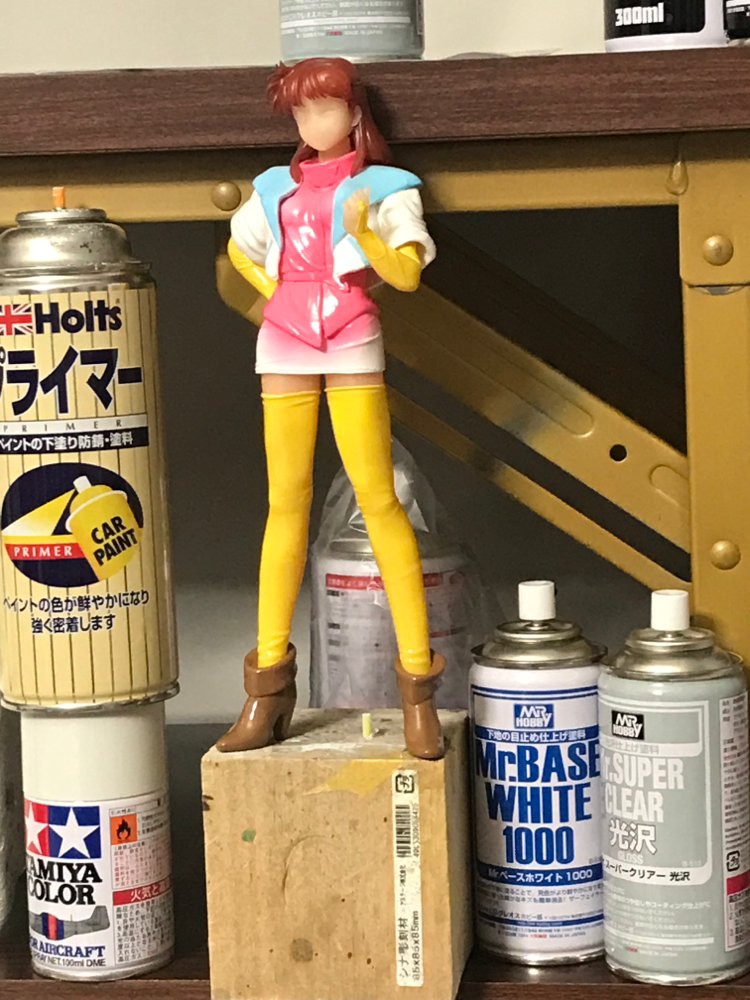 あと すこし で 見本かんせー (^^) まー 塗り方しだいの参考になれば幸いです(^^)