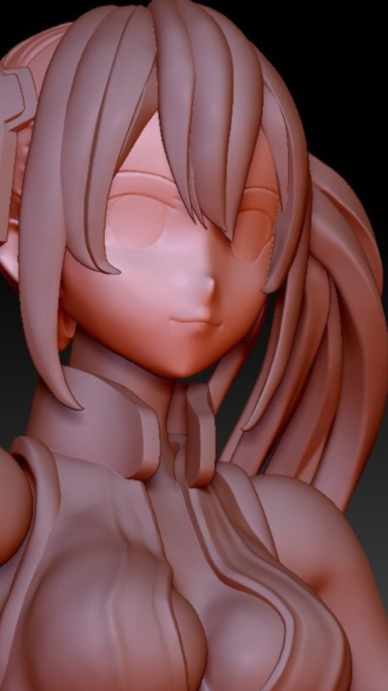主なdesignは、むかしのアペンド1/7と 同じかんじで ふる可動で1/12スケール3色レジン出力キット(ジョイントは別途お求めください)にします。(^^ 「初音ミク」はクリプトン・フューチャー・メディア株式会社の著作物です。© Crypton Future Media, INC. www.piapro.net